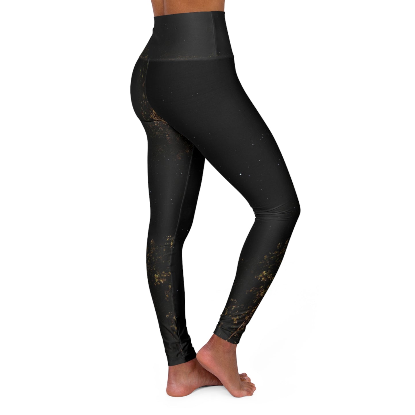 High Waisted Exploits Night Sky Yoga Leggings