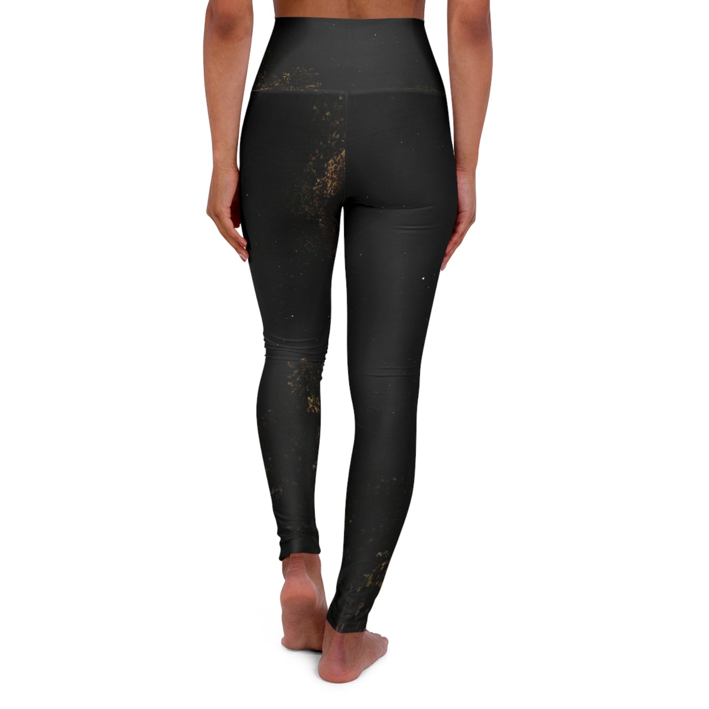 High Waisted Exploits Night Sky Yoga Leggings